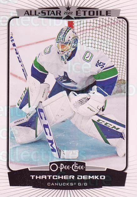 2022-23 O-Pee-Chee #527 Thatcher Demko - Image 1 of 1
