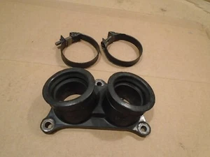 Honda XL600R INTAKE MANIFOLD with band clamp carburetor rubber boots MG3 - Picture 1 of 10