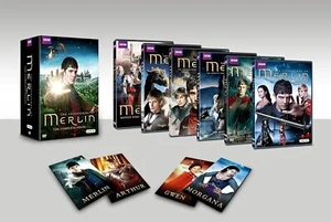 The Adventures Of Merlin: The Complete Series DVD 24 Disc Set 2014 NTSC SEALED - Picture 1 of 8