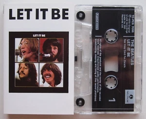 THE BEATLES - LET IT BE (APPLE TC-PCS 7096) 1990s UK CASSETTE TAPE REISSUE EX - Picture 1 of 3