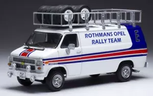 IXO Scala 1:43 Chevrolet Serie G Van Rothmans Opel Rally 1983 Assistenza - Foto 1 di 1