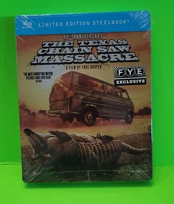 The Texas Chainsaw Massacre 40th Anniversary Bluray Steelbook Brand New - Image 1 of 2
