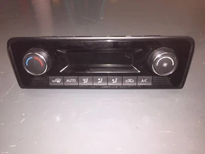 SKODA FABIA AIR CONDITIONING CLIMATE HEATER CONTROL PANEL 6V0907044 - Image 1 of 4