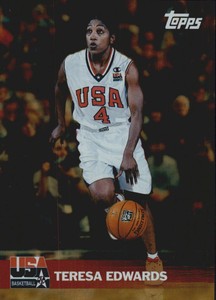 2000 Topps Team USA Gold #42 Teresa Edwards ST