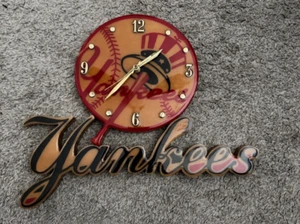 Orologio personalizzato New York Yankees laminato - SPEDIZIONE GRATUITA - Foto 1 di 3