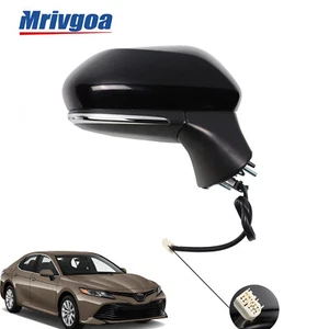 Espejo retrovisor lateral derecho pasajero para Toyota Camry 18-24 eléctrico señal de giro calefacción - Imagen 1 de 8