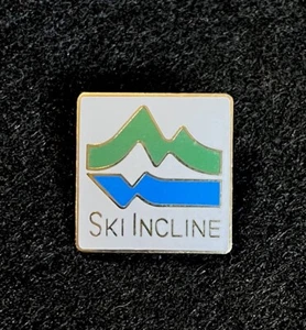Pin de esquí inclinado (nombre perdido) ahora DIAMOND PEAK NEVADA solapa de viaje - Imagen 1 de 3