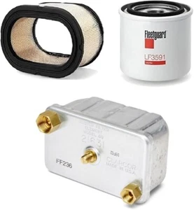 Filter Maintenance  Genuine Fleetguard Cummins AF27906, LF3591, FF236 - Bild 1 von 1