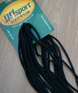 Ski snowboarding boot replacement laces 2 pairs Black 150cm 59" Grisport - Picture 1 of 2