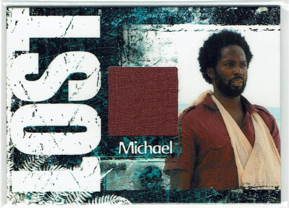 LOST Relics Costume Screen Worn CC17 Harold Perrineau as Michael Dawson #114/350 - Image 1 of 1