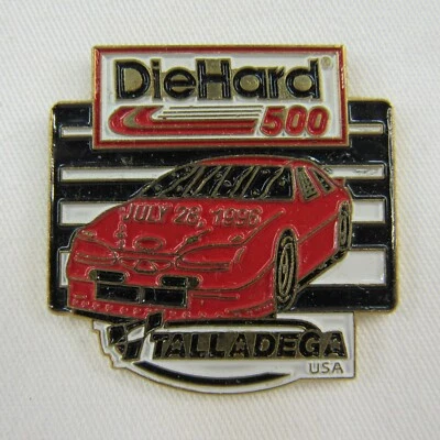 DieHard 500 Talladega July 28, 1998 Collector Hat Pin Nascar Sears Battery - Image 1 of 4