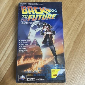 NEW Sealed Back to the Future RARE 1995 VHS White MCA Universal Video Watermark - Picture 1 of 8