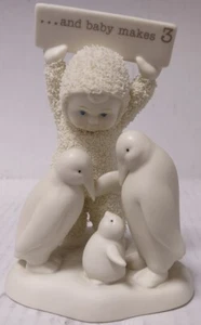 Dept. 56 Snowbabies "And Baby Makes 3" Figurine #4019945 - Picture 1 of 5