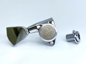 Gotoh SG301-04C-MGT Magnum Lock Tuners 3+3 Chrome - For Les Paul - Made in Japan - Picture 1 of 12