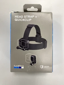 Genuine GoPro Head Strap Quickclip for All GoPro Hero 12 11 10 9 8 7 6 5 Max - Picture 1 of 1