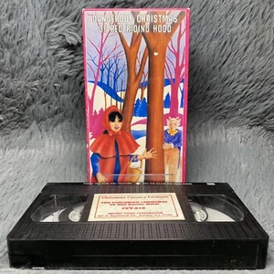 Dangerous Christmas Of Red Riding Good VHS 1987 Amvest Video B & W Musical Rare - Picture 1 of 8