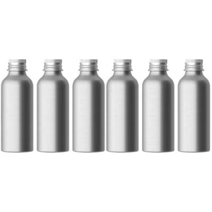 FOMIYES 6 Pcs Aluminum Bottle Aluminum Container for Liquid Reagent Bottle Tr... - Picture 1 of 9