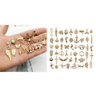 50 Pieces Alloy Pendant Charms for Jewelry Earrings