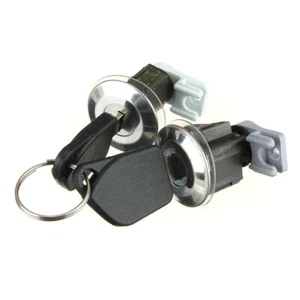 Juego de 2 llaves cerradura barril/cilindro puerta delantera peugeot 106 205 405 - Imagen 1 de 8