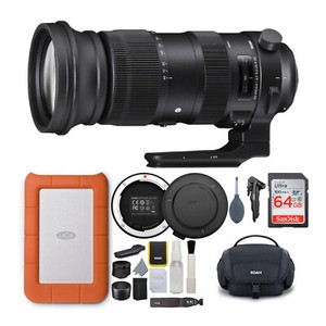 Sigma 60-600mm f/4.5-6.3 DG OS HSM Sports Lens for Nikon with USB Dock Bundle