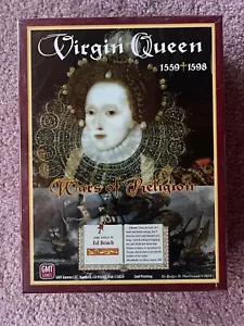 Virgin Queen 2nd Printing by GMT Games 2024 mint in shrink - Picture 1 of 2