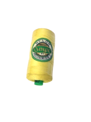 Fil à coudre Nylon Polyamide Cousin Onyx 51 jaune bobine de 35 grammes - Photo 1/3