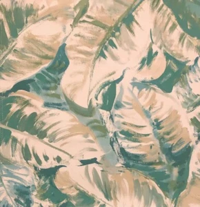 BRUNSCHWIG & FILS Diani Seaglass Cotton Green Remnant New - Picture 1 of 1