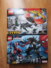 Lot#702 2 SETS LEGO Marvel 76115 76084 The Ultimate Battle for Asgard retired 