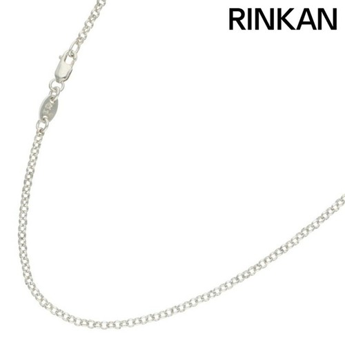 CHROME HEARTS COLLANA cuori cromati R20 catena rotolo 20 pollici argento collana uomo usata 67b60