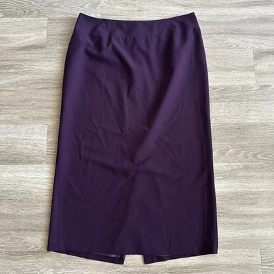 Apostrophe Essentials Pencil A Line Skirt Burgundy Women’s 16W - Image 1 of 4