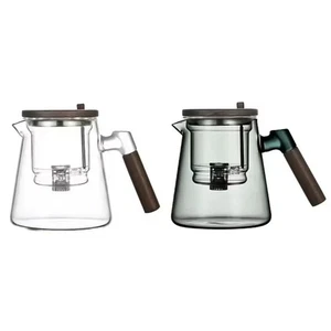 Large Capacity Separation Teapot Glass Automatic Tea Pot  Home Use - Picture 1 of 11