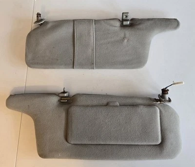 Par de parasol gris para conductor pasajero Toyota Celica GT GT-S 1986-1989 fabricante de equipos originales Foto 1 de 4