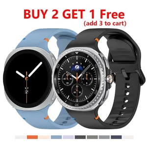 Correa de reloj deportiva de silicona para reloj Samsung Galaxy 8 40/44 mm 8Classic 46 mm correa - Imagen 1 de 18