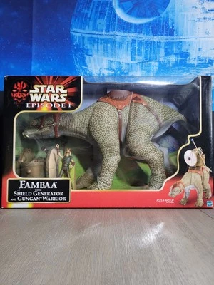 Star Wars Episodio 1 Fambaa 1999 con generador de escudo y Gungan Warrior Foto 1 de 4