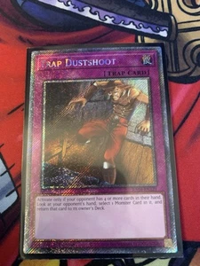 Trap Dustshoot Platinum Secret Rare 1st Edition Stampede RA04-EN121 - Picture 1 of 1