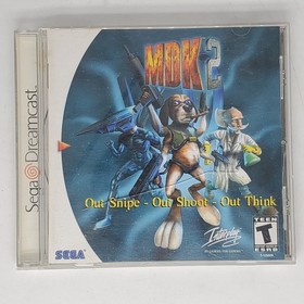 MDK 2 Sega Dreamcast CIB w Manual & Reg Card Tested And Working Good Condition