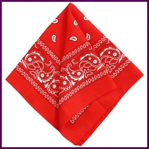 Tough Headwear Large Bandana Headband - Handkerchief Bandanas for Men & Women - Picture 1 of 24