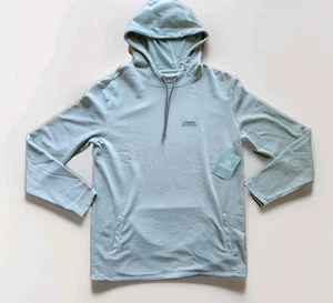 NEW Magellan Outdoors Men's Size M Medium Campfire Washed Hoodie Mint Green - Imagen 1 de 11