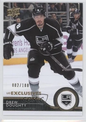 2014-15 Upper Deck UD Exclusives /100 Drew Doughty #338 - Image 1 of 2
