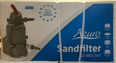 Sandfilterangage Azuro 2m3/h Pool Swimmingpool Whirlpool Filter Sandfilter - Bild 1 von 4