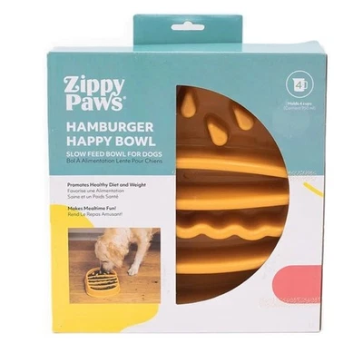 Zippypaws Slow Bowl - Burger - Image 1 of 3