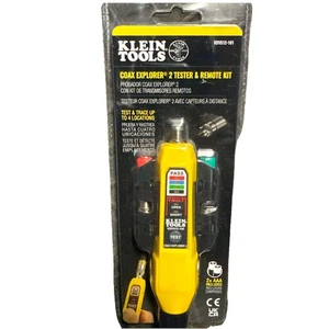 💪Klein Tools VDV512-101 Coax Explorer 2 with Remote Kit New *NEW SEALED* - Picture 1 of 2