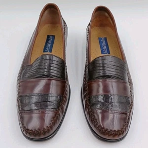 Giorgio Brutini LE GLOVE 2000 Mens Two Tone leather loafers shoes - Picture 1 of 15