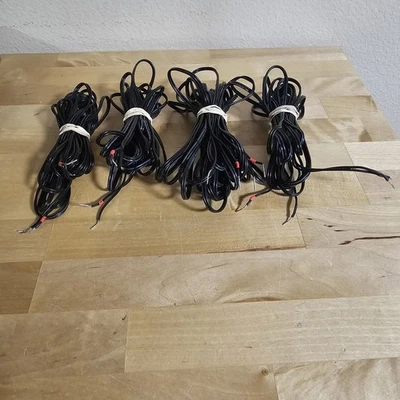 4x LOGITECH Z-5500 Z-680 Z-906 PC THEATRE SPEAKER GENUINE OEM CABLE WIRES - Image 1 of 4