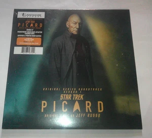 Star Trek Picard - Season 1 - Soundtrack Ltd Green Splattered Vinyl - New/Sealed - Picture 1 of 4