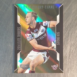 2014 NRL Elite Daly Cherry-Evans Gold Parallel Card SP48 Manly Sea Eagles - Picture 1 of 2
