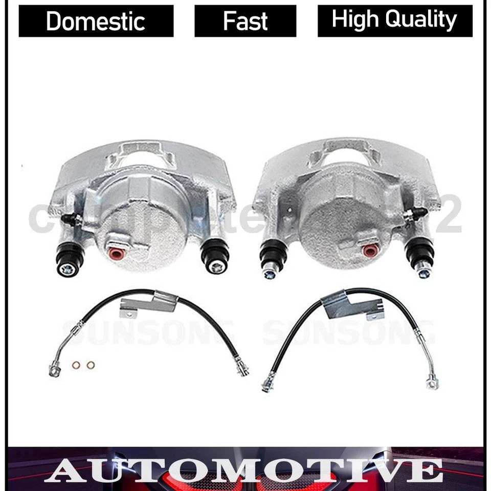 Pinzas delanteras freno manguera hidráulica línea de freno para Chevrolet C2500 2000_ Foto 1 de 4