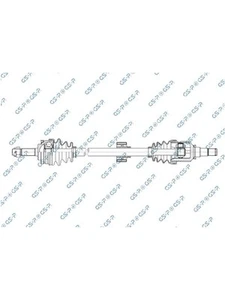 GSP Drive Shaft (CVS.1128) - Picture 1 of 12