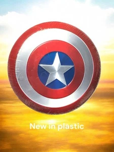 Marvel Captain America Schild Metall Wanddekor 12 Zoll rund brandneu - Bild 1 von 4
