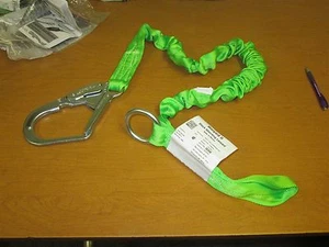 Cordón de seguridad Miller 233MORS/6FTGN retención de caídas posicionamiento sujeción verde 6 pies - Imagen 1 de 9